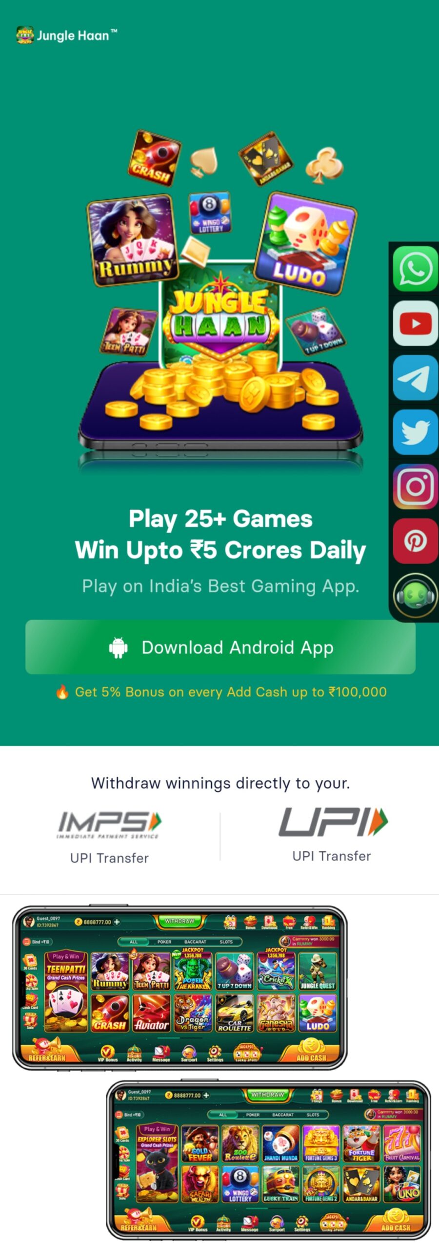 Jungle Haan Apk Download